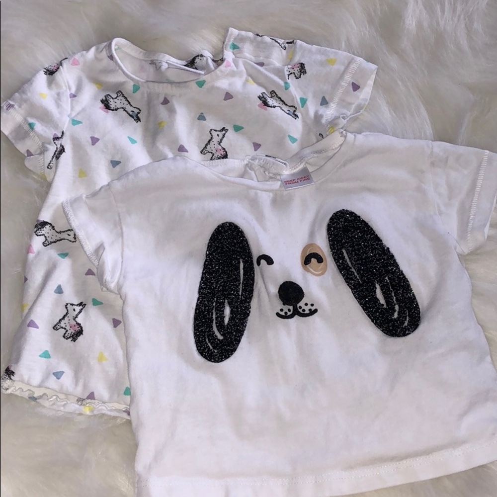 2  ZARA baby girl T-shirt